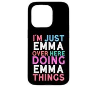 Custodia per iPhone 15 Pro Sono solo Emma qui a fare il nome di Emma Things