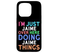 Custodia per iPhone 15 Pro Sono solo Jaime qui a fare cose Jaime Jaime