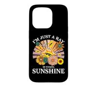 Custodia per iPhone 15 Pro Sono solo un fottuto raggio di sole, fiore floreale divertente