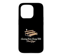 Custodia per iPhone 15 Pro Sopravvivere Extra Innings Con Pinot Grigio Baseball Mom