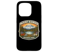 Custodia per iPhone 15 Pro Souvenir del Parco Nazionale del Monte Rainier Memorabilia di Washington