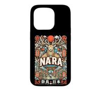Custodia per iPhone 15 Pro Souvenir di viaggio in Giappone, Nara Deer Park Spirit Heritage