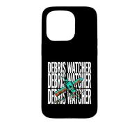 Custodia per iPhone 15 Pro Space Junk Debris Watcher Satellite Tracker
