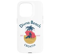 Custodia per iPhone 15 Pro Spiaggia di Divna Dalmazia Croazia