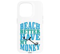 Custodia per iPhone 15 Pro Spiaggia divertente meglio avere il mio denaro Metal Detector