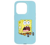 Custodia per iPhone 15 Pro SpongeBob SquarePants Surprised SpongeBob Meme Logo