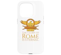 Custodia per iPhone 15 Pro SPQR - La gloria di Roma è eterna - Aquila Romana
