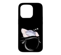 Custodia per iPhone 15 Pro Squalo Dormiente Pisolino Kawaii Oceano Subacqueo Pescecane