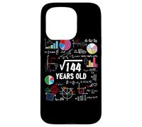 Custodia per iPhone 15 Pro Square Root Of 144 12th Birthday 12 Year Old Math Nerd