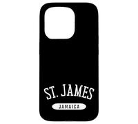 Custodia per iPhone 15 Pro St. James - Camicia stile college Saint James Giamaica