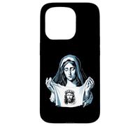 Custodia per iPhone 15 Pro St Veronica Velo Volto Santo Devozione Cattolica Santo Nome Gesù