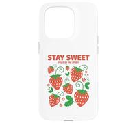 Custodia per iPhone 15 Pro Stay Sweet Fruit of the Spirit Fragola