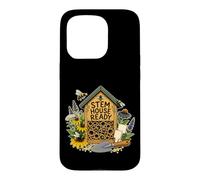 Custodia per iPhone 15 Pro STEM HOUSE READY Api Solitarie Rifugio in Giardino