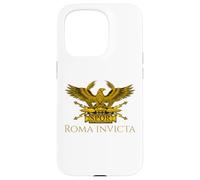Custodia per iPhone 15 Pro Storia dell'antica Roma SPQR Aquila Roma Roma Invicta