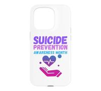 Custodia per iPhone 15 Pro Suicide Awareness Prevenzione Mese Uomini Donne Bambini Ragazzi Ragazze