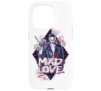 Custodia per iPhone 15 Pro Suicide Squad Harley Quinn & Joker Mad Love