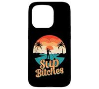 Custodia per iPhone 15 Pro SUP Bitches Paddleboard Paddle Board Boarding Ragazze Donne