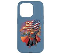Custodia per iPhone 15 Pro Superman American Hero