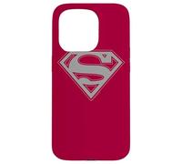 Custodia per iPhone 15 Pro Superman Crimson & Gray Shield