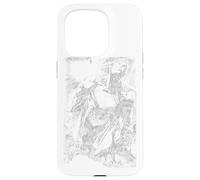 Custodia per iPhone 15 Pro Superman Exploding Space Sketch