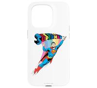 Custodia per iPhone 15 Pro Superman Pride Rainbow