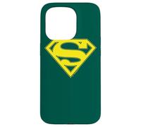 Custodia per iPhone 15 Pro Superman Yellow & Green Shield