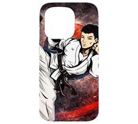 Custodia per iPhone 15 Pro Tae Kwon Do Calcio Coreano