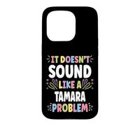 Custodia per iPhone 15 Pro TAMARA Personalizzato Regalo Donna Personalizzato TAMARA