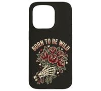 Custodia per iPhone 15 Pro Tatuaggio Gotico Di Rose