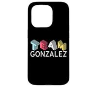 Custodia per iPhone 15 Pro Team Gonzalez Proud Famiglia Cognome Cognome