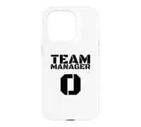 Custodia per iPhone 15 Pro Team Manager Attrezzature sportive Coach Giocatore