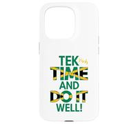 Custodia per iPhone 15 Pro Tek Yuh Time And Do It Well Proverbi e significato giamaicani