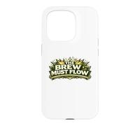 Custodia per iPhone 15 Pro The Brew Must Flow Kombucha SCOBY Brewer Gift