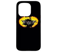 Custodia per iPhone 15 Pro The Dark Knight Armor Logo Explosion