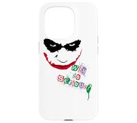 Custodia per iPhone 15 Pro The Dark Knight Joker Too Serious