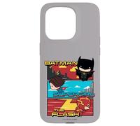 Custodia per iPhone 15 Pro The Flash Movie Batman Supergirl Chibi Trio