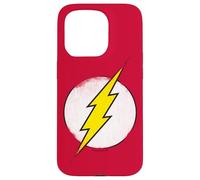 Custodia per iPhone 15 Pro The Flash Rough Flash Logo