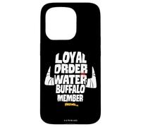 Custodia per iPhone 15 Pro The Flintstones Loyal Order of Water Buffalo