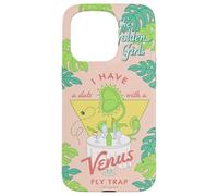 Custodia per iPhone 15 Pro The Golden Girls Tropical Leaves Funny Venus Flytrap TV Show