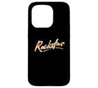 Custodia per iPhone 15 Pro The Golden Rockstar Future Rock Star Gold Tee Bambino e Ragazza