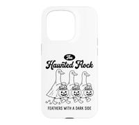 Custodia per iPhone 15 Pro The Haunted Flock Halloween Trick or Treat Goose Squad