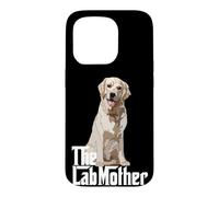 Custodia per iPhone 15 Pro The Lab Mother Golden Labrador Retriever Mamma Cane Mamma