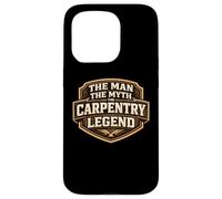 Custodia per iPhone 15 Pro The Man The Myth The Carpentry Legend Funny Carpenter Joke