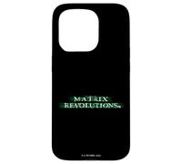 Custodia per iPhone 15 Pro The Matrix Revolutions Enter The Revolution Logo