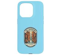 Custodia per iPhone 15 Pro The Narrows Zion National Park Stream - Distintivo per escursioni