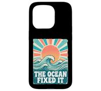 Custodia per iPhone 15 Pro The Ocean Fixed It Retro Beach Waves Sun