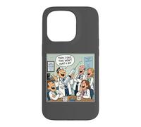 Custodia per iPhone 15 Pro Then I Said, This Won't Hurt a Bit - Doctor Nurse Cartoon