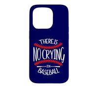 Custodia per iPhone 15 Pro There is No Crying in Baseball Women In My Baseball Mom Era