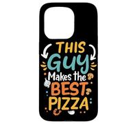 Custodia per iPhone 15 Pro This Guy Makes The Best Pizza Amo la Pizza Pizzaiolo Uomo