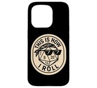 Custodia per iPhone 15 Pro This Is How I Roll Funny Boardgame Dadi Cool Giochi da tavolo